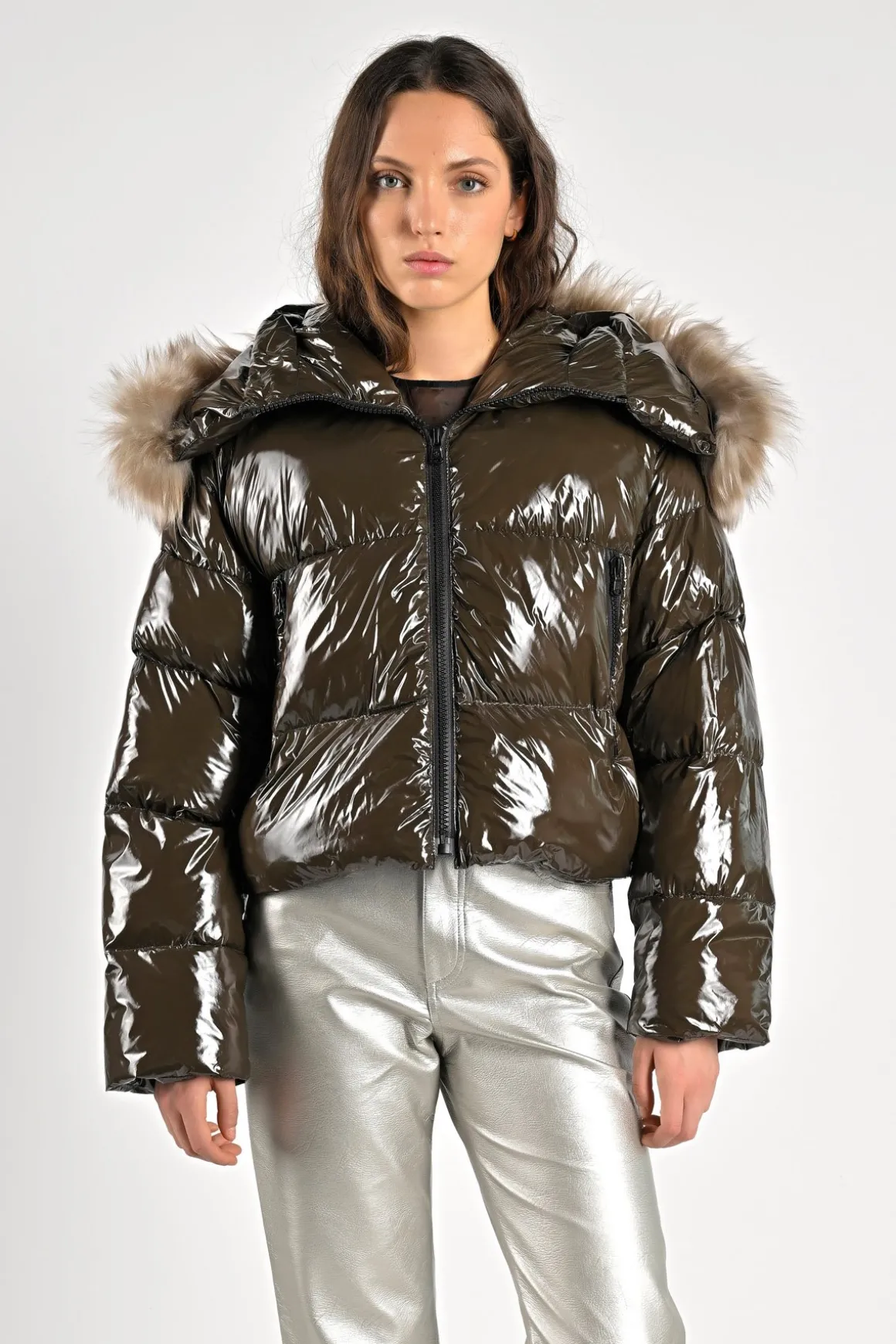 Capsule Collection | Giacche Corte^Canadian Classics Glenora Glossy Fur Glbkol