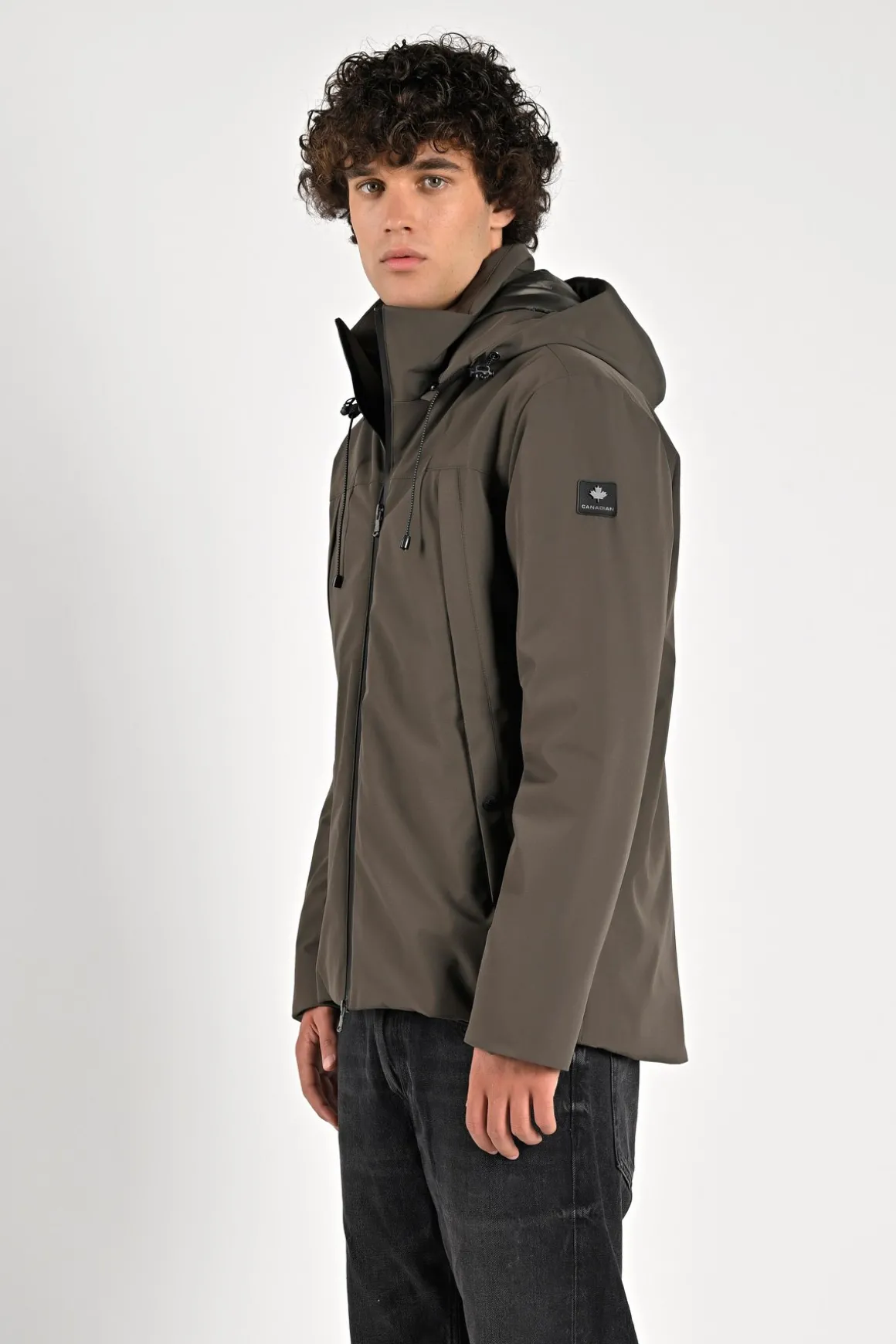 Giacche Sport^Canadian Classics Southend Black olive